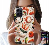 ETUI DO XIAOMI NOTE 12 4G - SŁODKIE UŚMIECHNIĘTE SUSHI OBUDOWA CASE