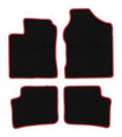 Dywaniki welurowe CARLUX-RED do Daihatsu Trevis 2006-2009 czarne