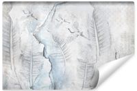 Fototapeta Ścienna LIŚCIE Beton Abstrakcja Ptaki Żurawie 135cm x 90cm