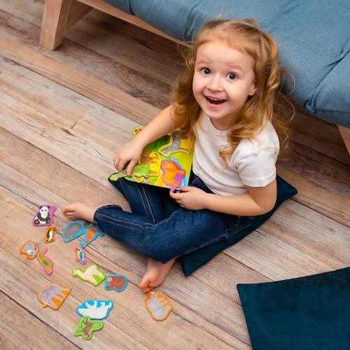 Zestaw Dla Dzieci Magnesów Edukacyjnych Zoo Rk2090-02 na Arena.pl