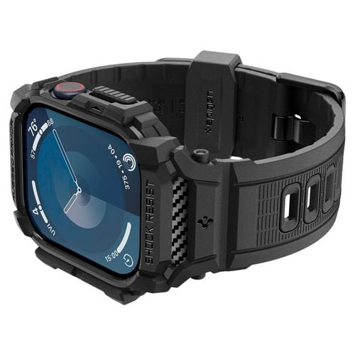 spigen rugged armor pro apple watch 10 (42 mm) matte black na Arena.pl