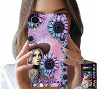 ETUI DO IPHONE XR - KOBIETA W SŁONECZNIKACH, KOBIECE WZORY