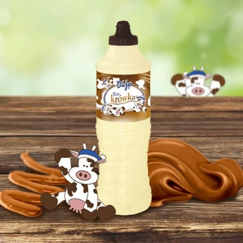 Sos Krówka Dijo 1000 g 1000 ml POLEWA NA GOFRY, LODY, DESERY na Arena.pl