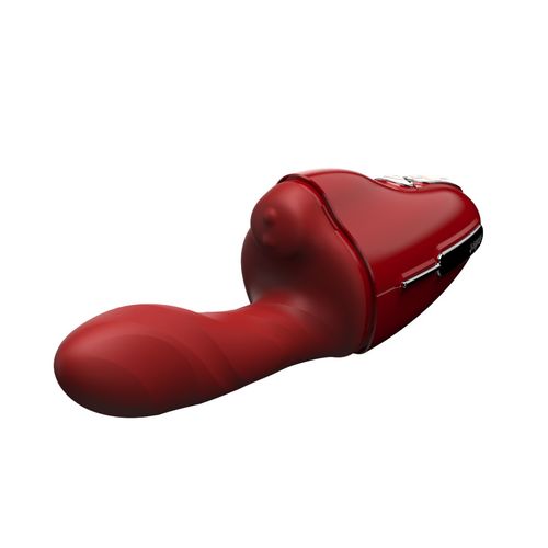 Qingnan No.9 Handheld Vibrating and Rotating Thruster Set Red na Arena.pl