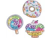 ZESTAW HAFT DIAMENTOWY MOZAIKA  NAKLEJKI SŁODYCZE