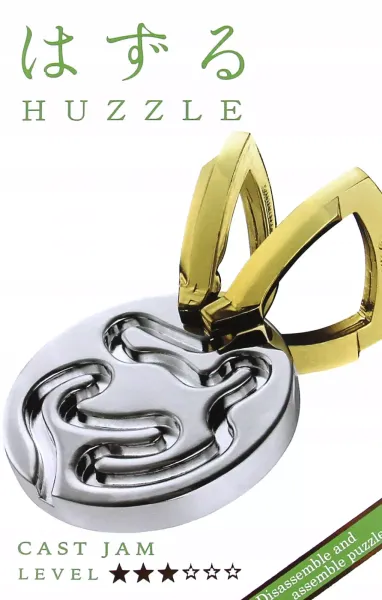Gra planszowa Hanayama Łamigłówka Huzzle Cast Jam - poziom 3/6 Hanayama zdjęcie 5
