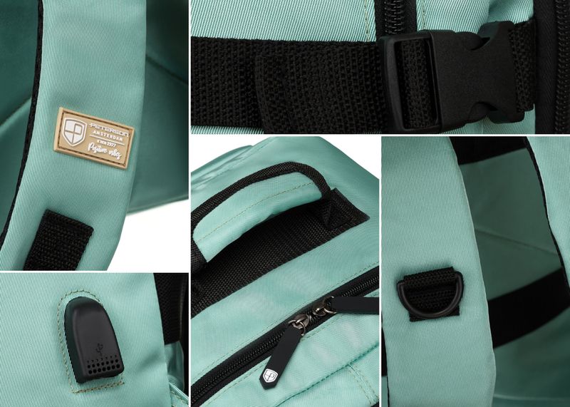 plecak ptn app-6677 turquoise zdjęcie 12