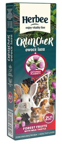 Przysmak dla gryzoni i królików 115g owoce lasu z ostropestem plamistym na Arena.pl