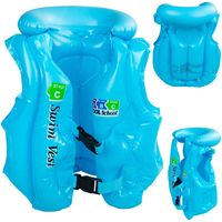 Kamizelka DMUCHANA kapok do pływania DLA DZIECI