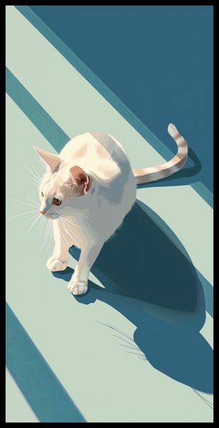 Plakat 50x100cm Kocia Persona zdjęcie 2