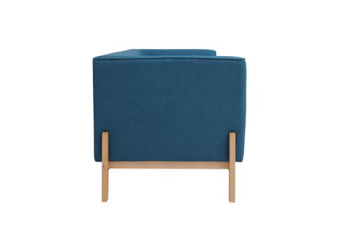 Sofa trzysobowa Palla niebieska na Arena.pl