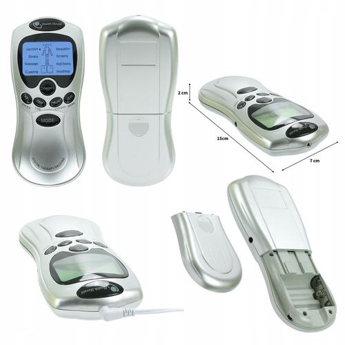 ELEKTROSTYMULATOR MIĘŚNI NERWÓW TENS EMS MOCNY SET na Arena.pl