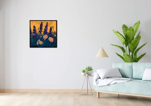 Plakat 60x60cm Złoty Ogród na Arena.pl