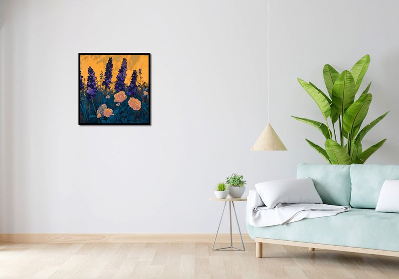 Plakat 60x60cm Złoty Ogród zdjęcie 4