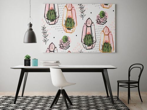 61601 Obraz na płótnie SUKULENTY ROŚLINY MODNY na Arena.pl