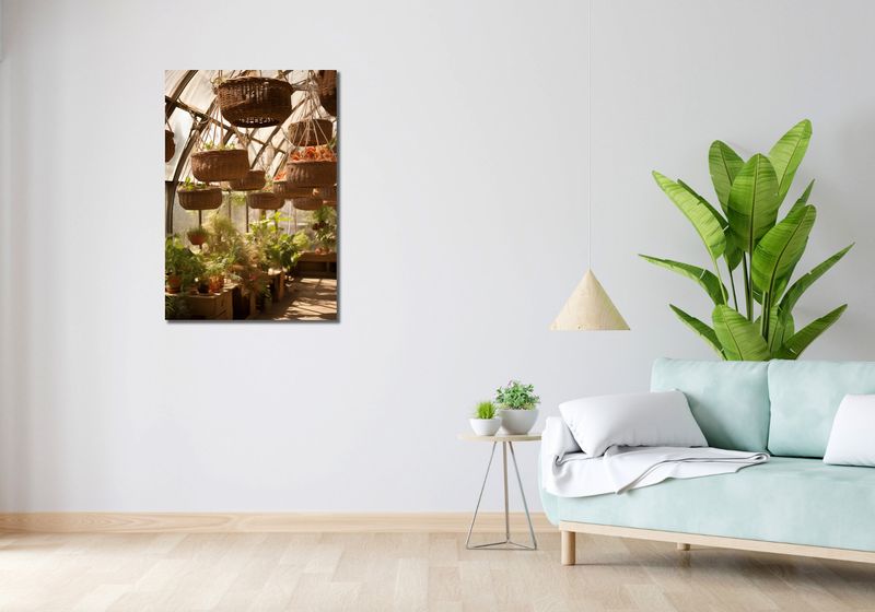 Obraz 60x90cm Zawieszone Ogrody zdjęcie 2