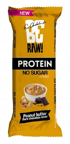 Baton proteinowy energetyczny BeRAW! mix smaków 15x40g na Arena.pl