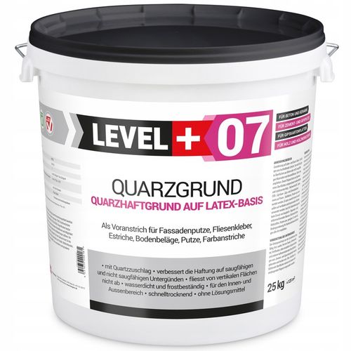 Grunt Kwarcowy 25kg Grunt Szczepny Level+07 na Arena.pl