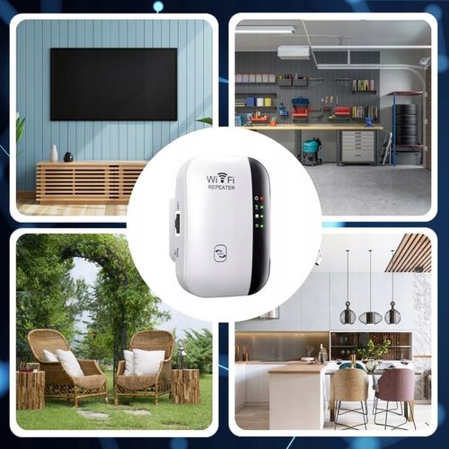 Wzmacniacz Sygnału Zasięgu Sieci Wifi 5G Repeater Zewnętrzny Extender Mocny na Arena.pl