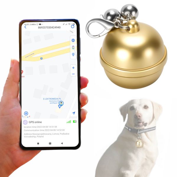 Lokalizator GPS obroża psa aplikacja Android iOS zdjęcie 1