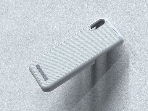 Materiałowe etui iPhone XR (Light Grey) na Arena.pl