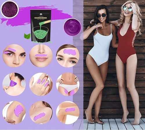 Wosk w Granulkach Zielona Herb 1kg Depilacja Naturalny Savineo Wosk na Arena.pl