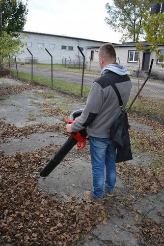 DMUCHAWA SPALINOWA DO LIŚCI ŚNIEGU ODKURZACZ OGRODOWA Z ROZDRABNIACZEM na Arena.pl