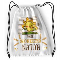Plecak Sportowy Szkolny Dla Natana Syna Dziecka Z Nadrukiem Ze Zdjęciem