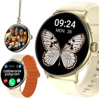 SMARTWATCH ZEGAREK NASZYJNIK DAMSKI ROZMOWY AUTOMATYCZNA ODPOWIEDŹ SMS PL