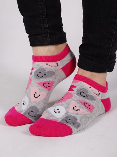 Skarpety stopki dziewczęce bawełniane z ABS 6PAK 23-26 YOCLUB na Arena.pl