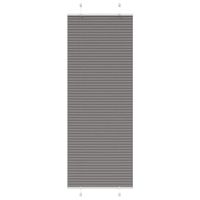 Roleta plisowana antracytowa 70x200 cm Szerokość tkaniny 69,4cm