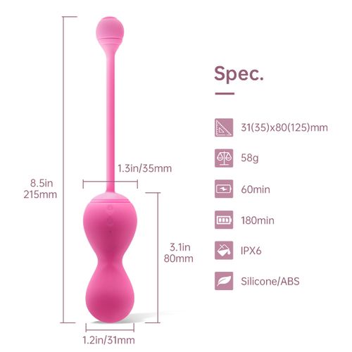 magic motion   smart kegel master balls pink na Arena.pl