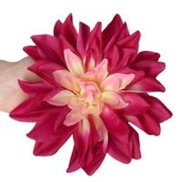 Dalia wyrobowa główka satynowa 16cm sztuczne kwiaty