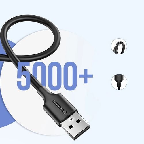 kabel przewód micro usb - usb-a 0.5m - czarny na Arena.pl