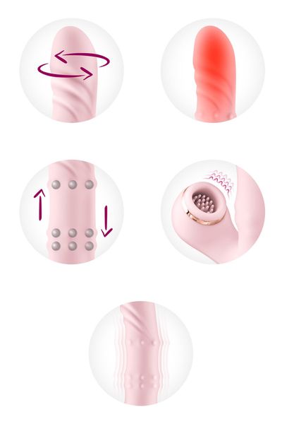 Classy 5-In-1 Rabbit Vibrator zdjęcie 3