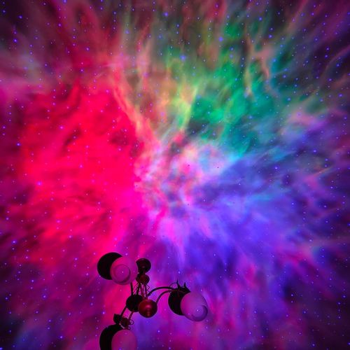 PROJEKTOR GWIAZD LAMPKA NOCNA RZUTNIK LED DO SYPIALNI DLA DZIECI NA PREZENT na Arena.pl