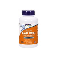 NOW FOODS Olej z Kryla 1000 mg - Neptun Krill Oil DHA EPA (60 kaps.)