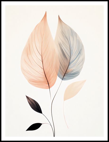 Plakat 75x100cm Liściasty Taniec zdjęcie 3