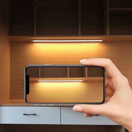 Lampa Listwa Oświetleniowa podszafkowa LED CZUJNIK RUCH MAGNES 50cm na Arena.pl