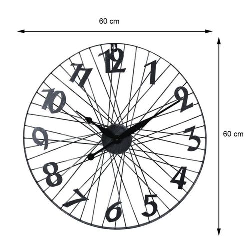 Nowoczesny zegar ścienny 60 cm na Arena.pl