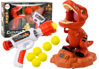 Gra Strzelanie Do Dinozaura Zręcznościowa Kulki Pistolet Zestaw