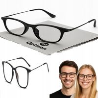 OKULARY KOREKCYJNE moc co 0,25 plusy minusy od -0,5 do 4 UV400 -1,25 +2,75