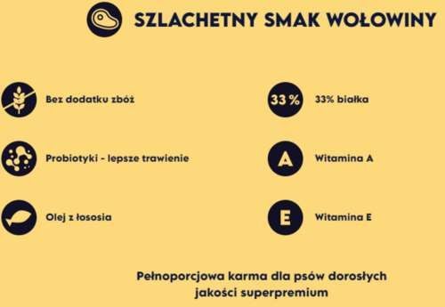 King`s Gold Wołowina 12 kg na Arena.pl