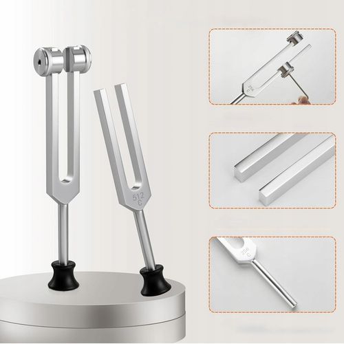 Kamerton 128/256/512 HZ aluminium do diagnostyki słuchu wibracji Stroik na Arena.pl