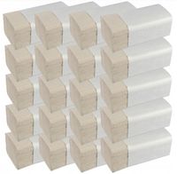 Ręcznik papierowy ZZ Bio szary 4000szt GRUBY Gramatura 38-40g 21cm x23 4000