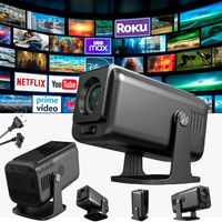 PROJEKTOR RZUTNIK HY320 PRO 4K PRZENOŚNY ANDROID13 LED 1080P WIFI SMART TV