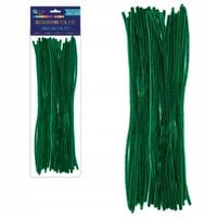 DRUCIKI KREATYWNE 0,4 30 CM 25 SZTUK CIEMNO ZIELONE KSDR-024 DP CRAFT