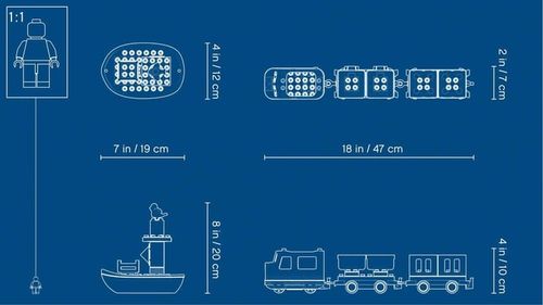 LEGO Duplo 10875 Pociąg towarowy na Arena.pl