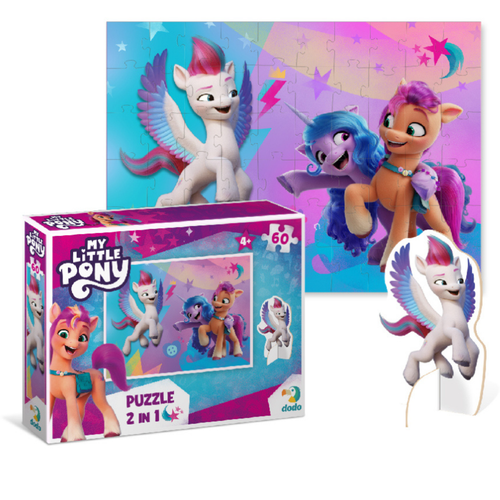 Puzzle Z Figurką My Little Pony 60 El. Dla Dzieci 200137 na Arena.pl