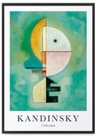 Plakat Kandinsky reprodukcje 50x70 cm w czarnej ramie